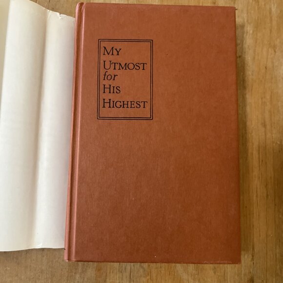 1963 MY UTMOST FOR HIS HIGHEST by Oswald Chambers Dodd Mead HC DJ - Picture 3 of 7